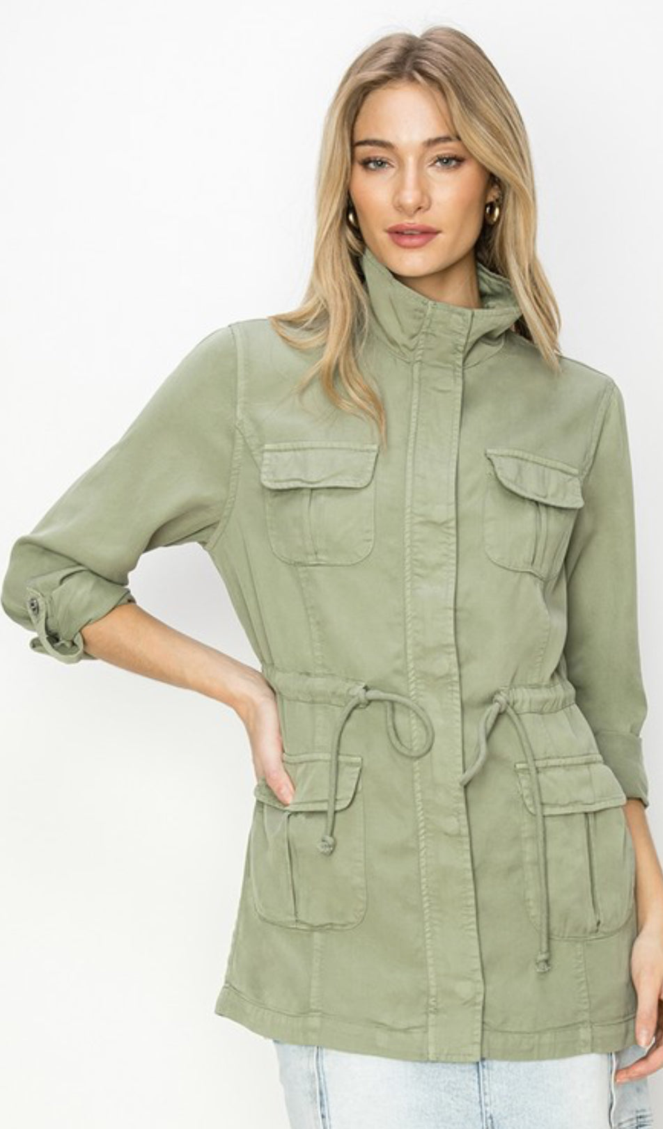 Tencel Anorak Jacket