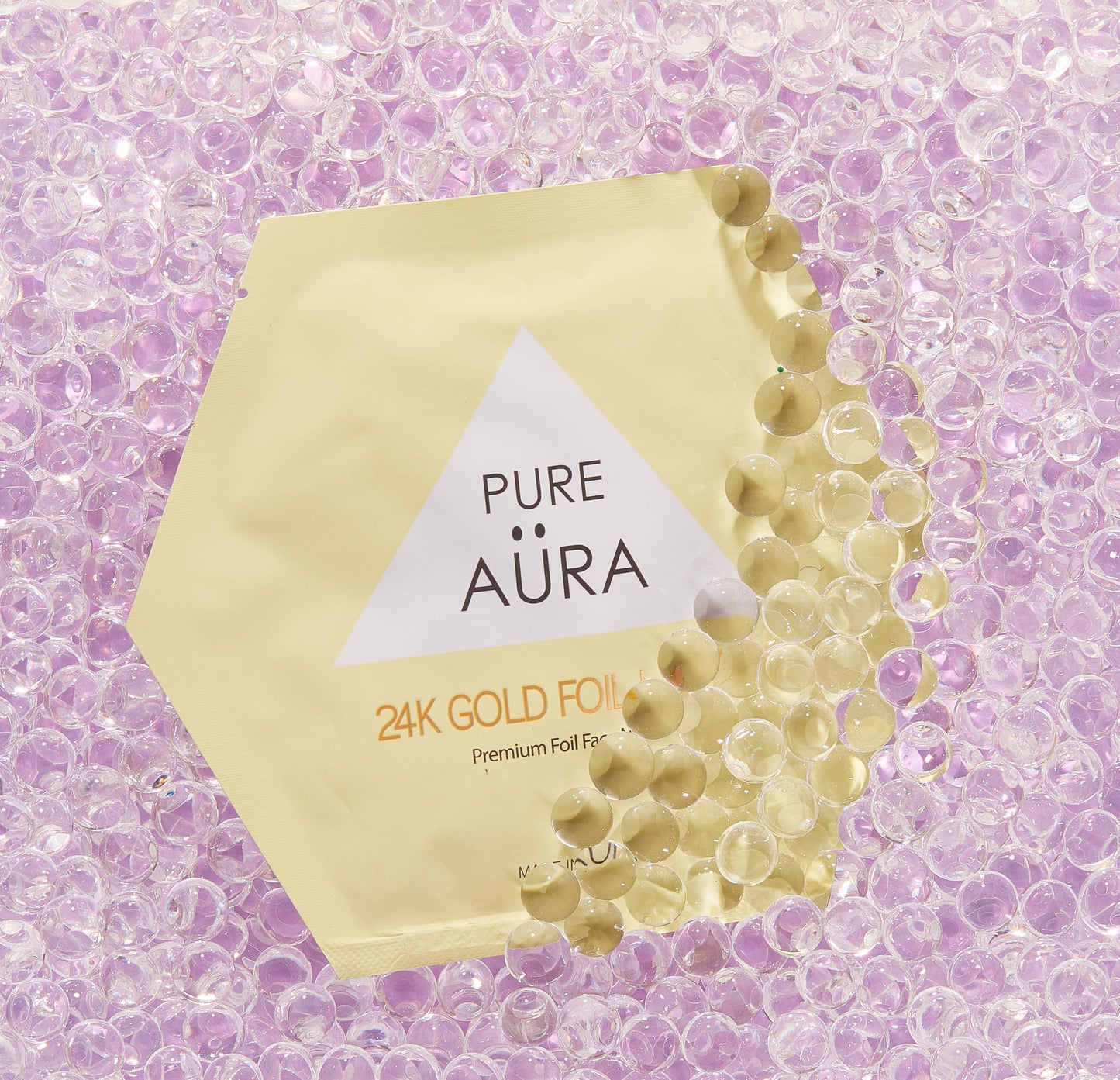 Luxury Gold Metallic Facial Foil Mask