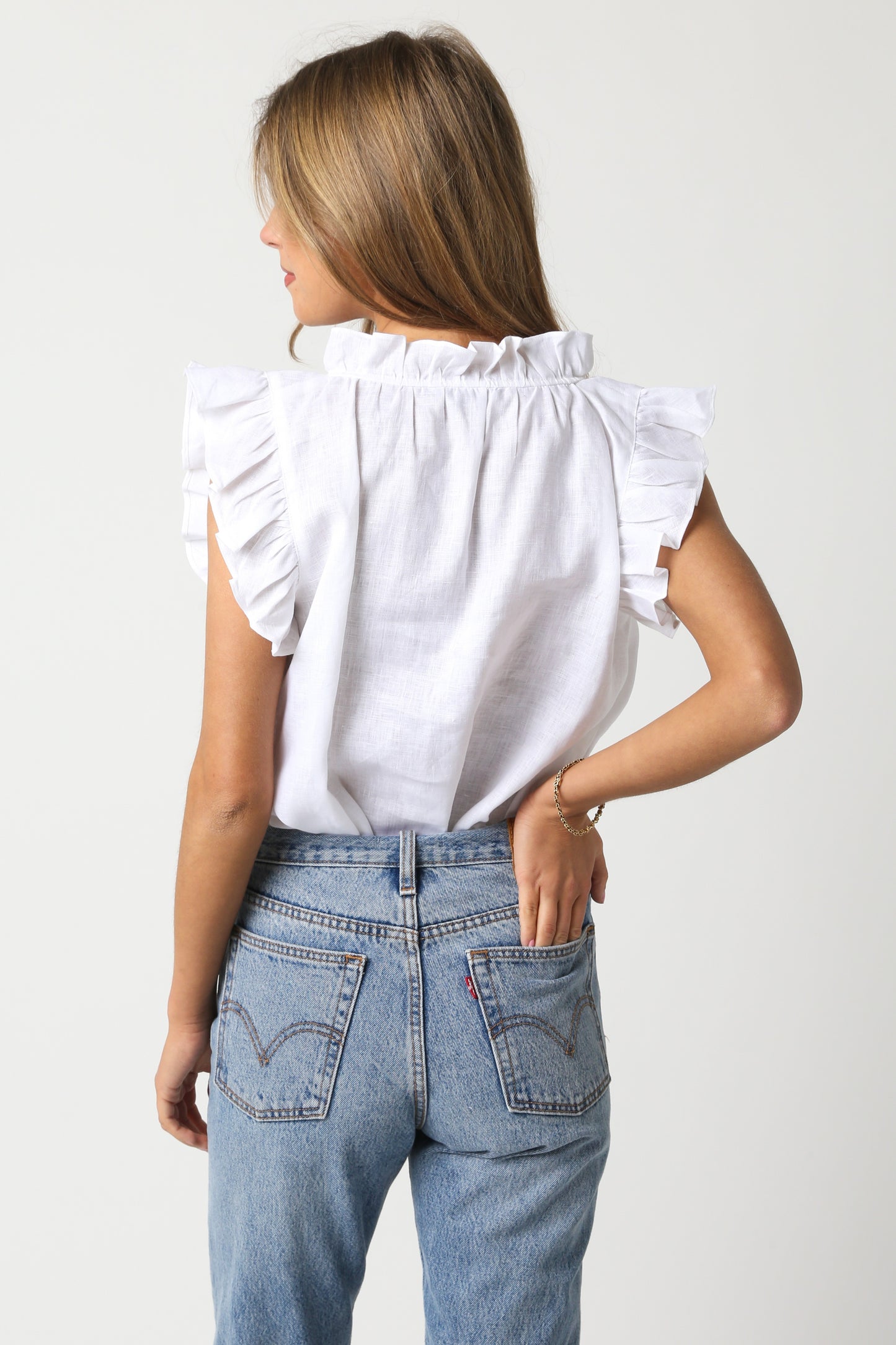 Heidi Linen Top