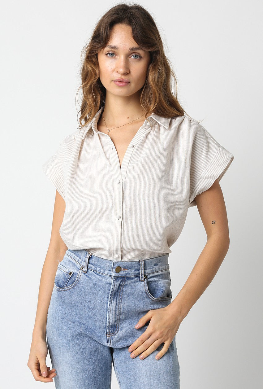 Allison Linen Top