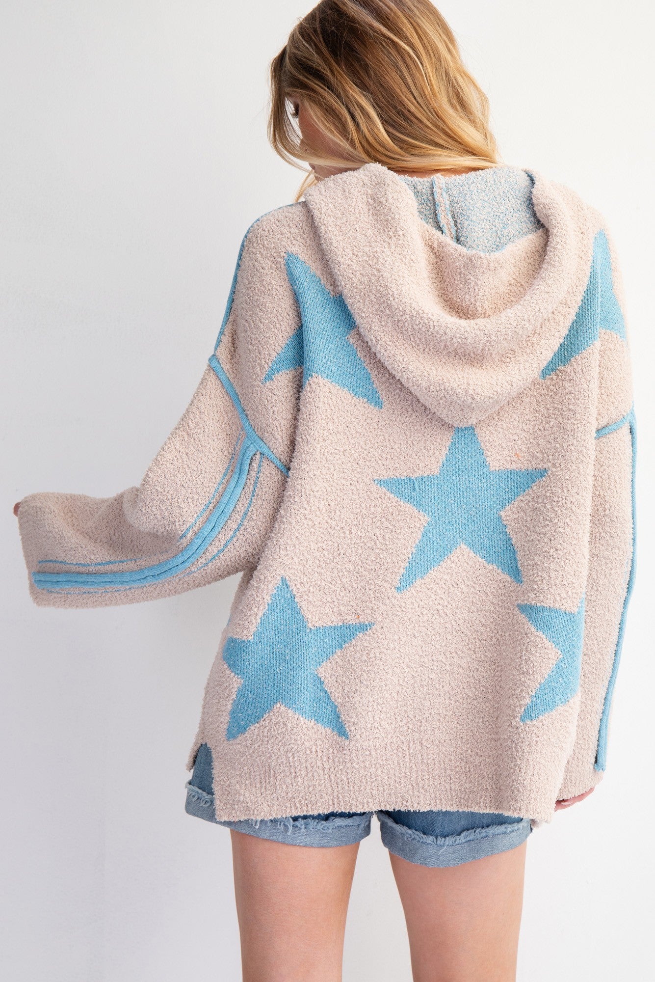 Starstruck Knit Pullover Hoodie