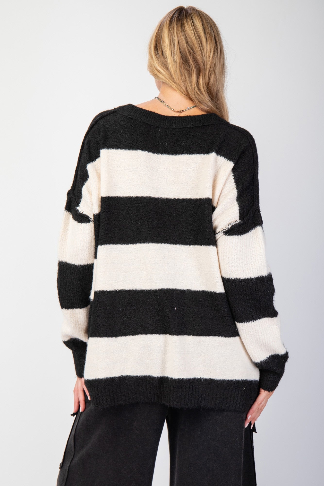 Rugby Stripe Knit Sweater