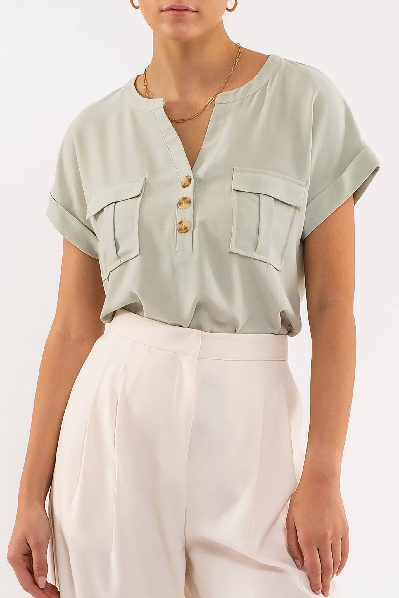 Daisy Short Sleeve Blouse