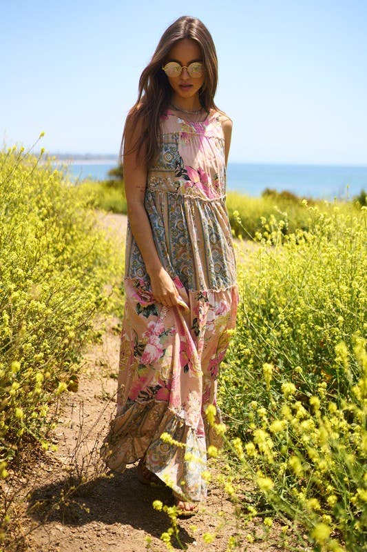 Floral Boho Maxi Dress