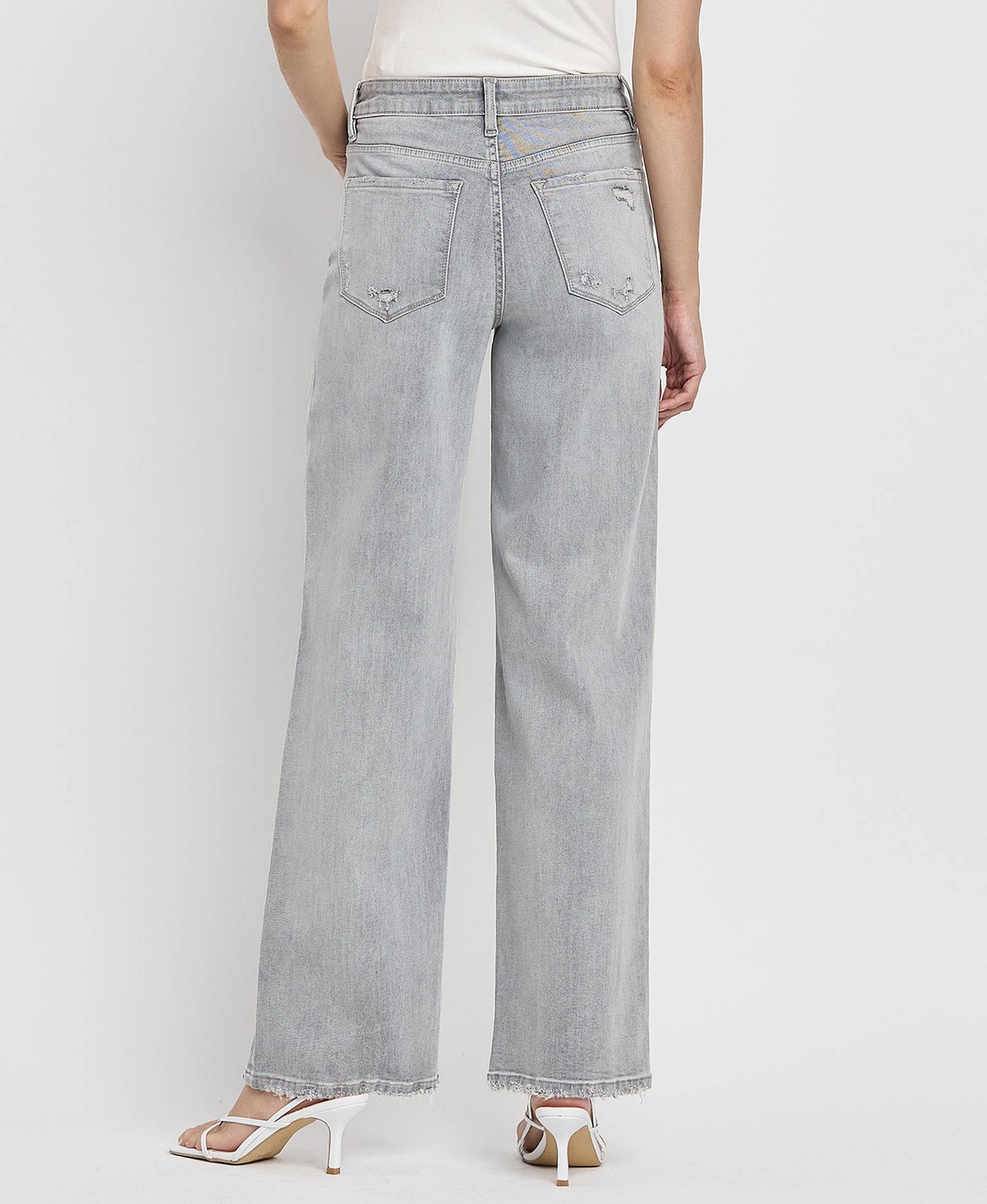 Clementine High Rise Wide Leg Jeans