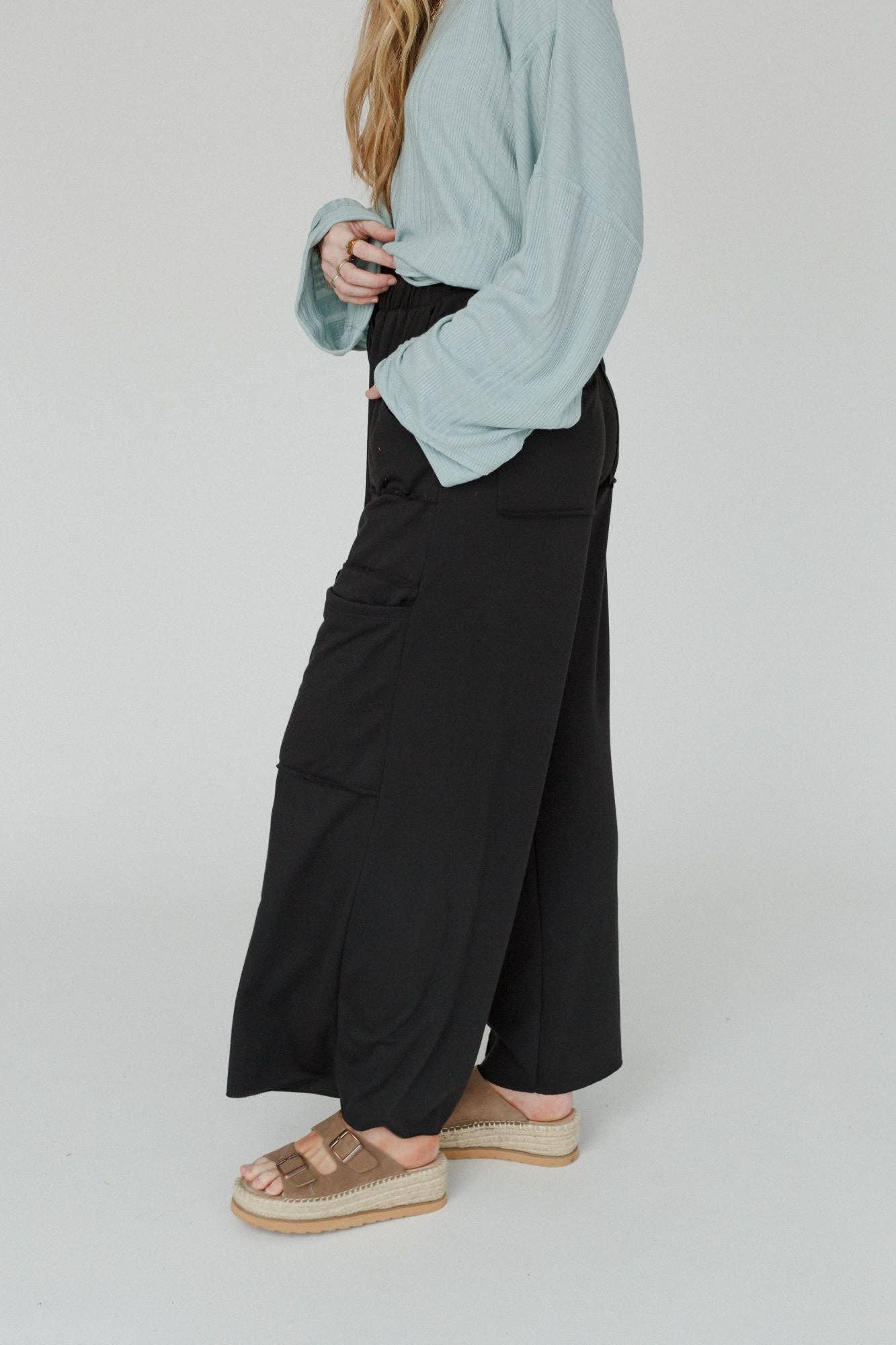 Easy Mornings Wide Leg Pants