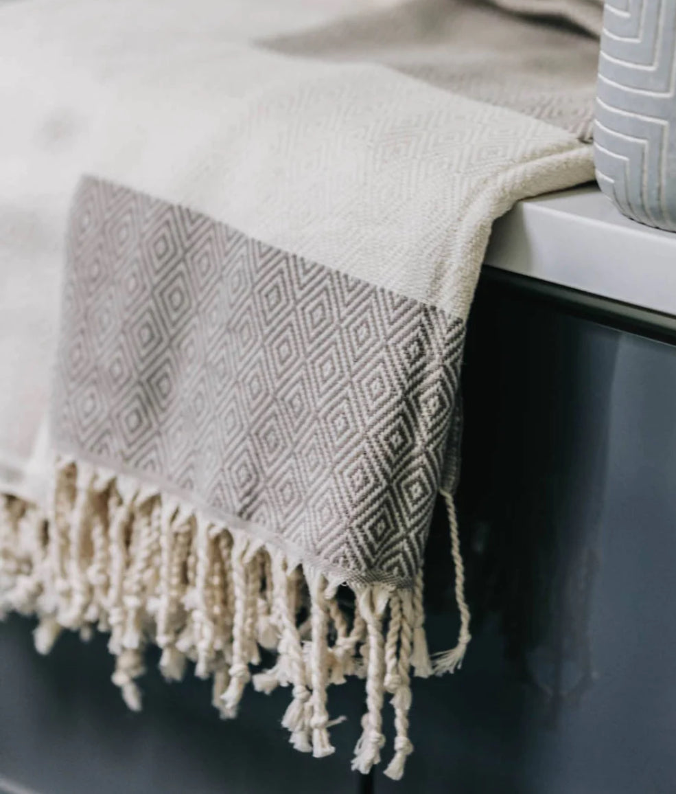 Turkish Towel - Diamond (Hand Towel)