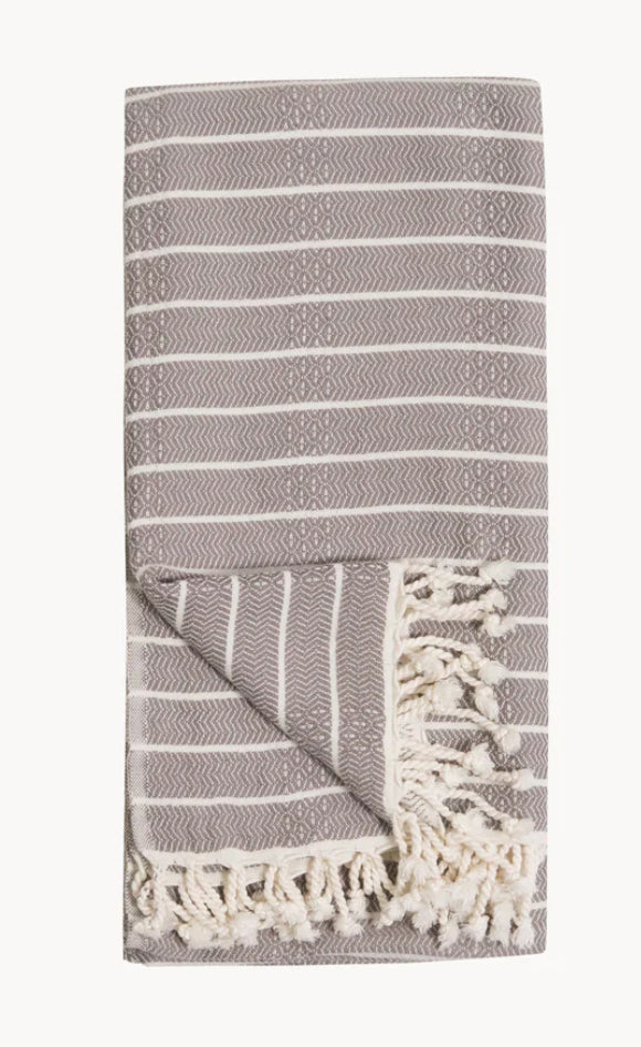 Turkish Towel - Bamboo Striped (Full Size)