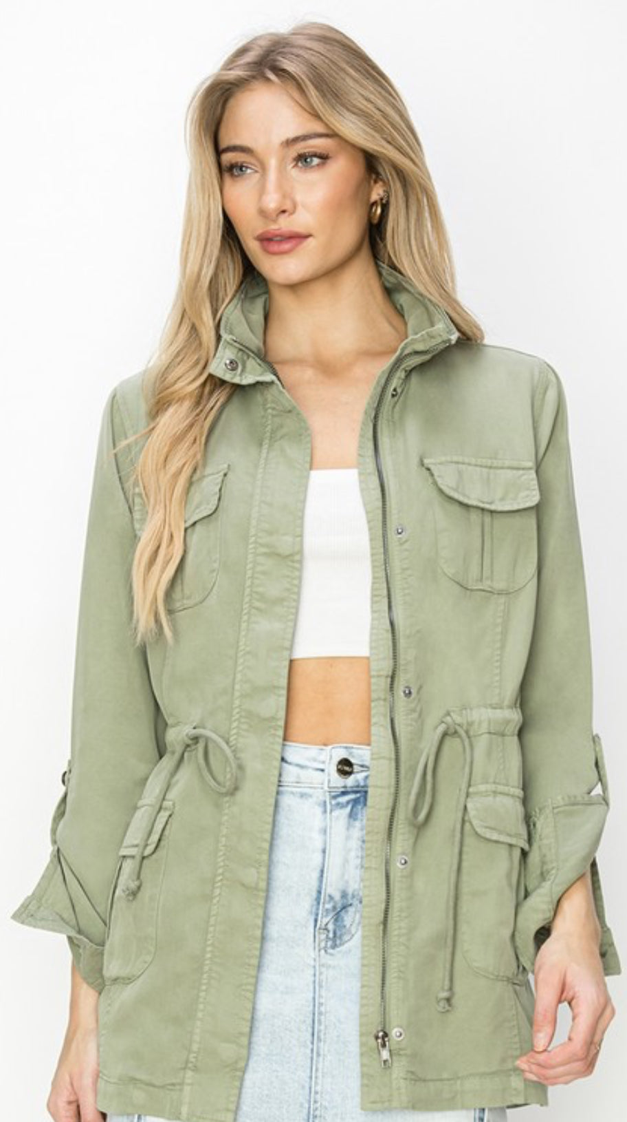 Tencel Anorak Jacket