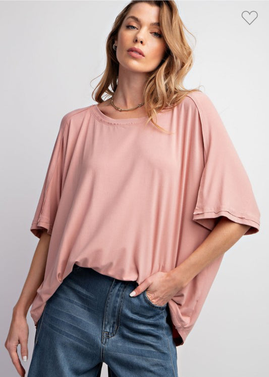 Boho Flow - Short Sleeve Top