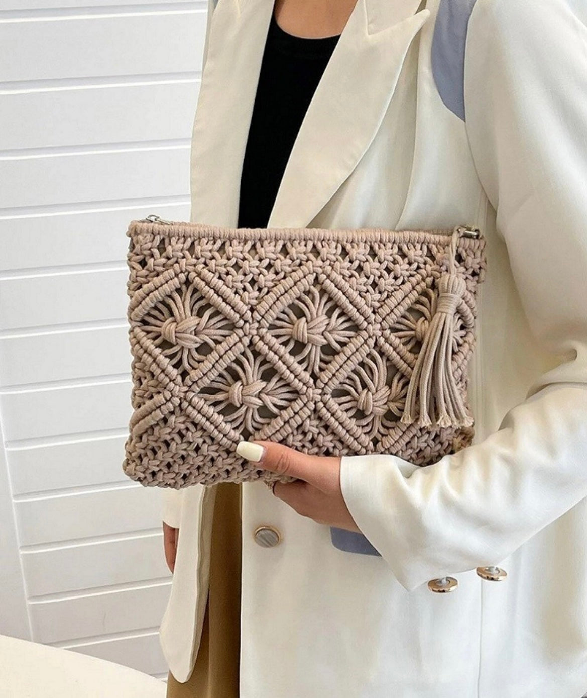 Boho Crochet Purse