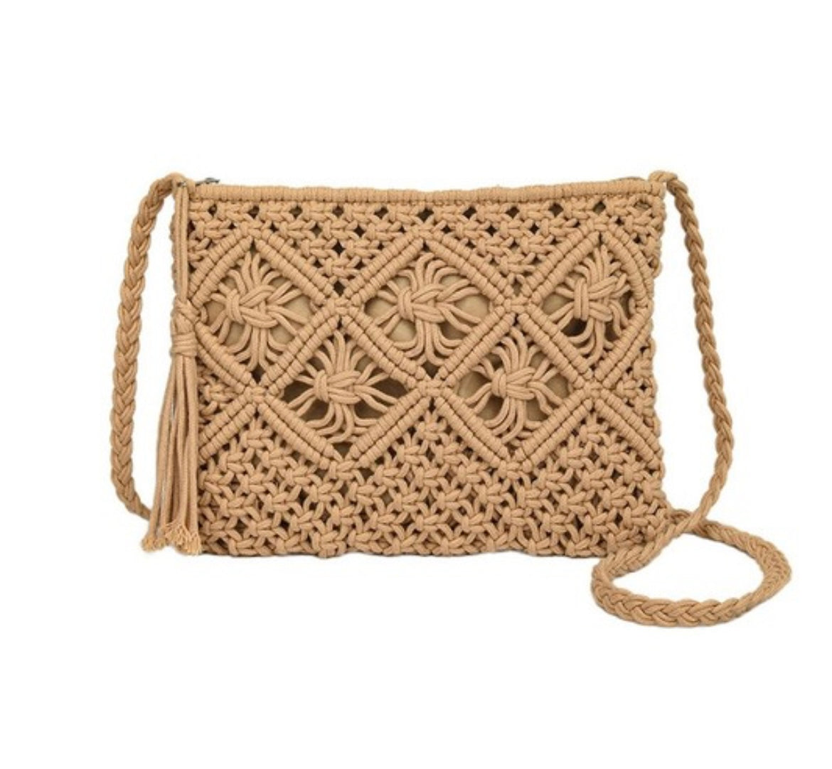 Boho Crochet Purse