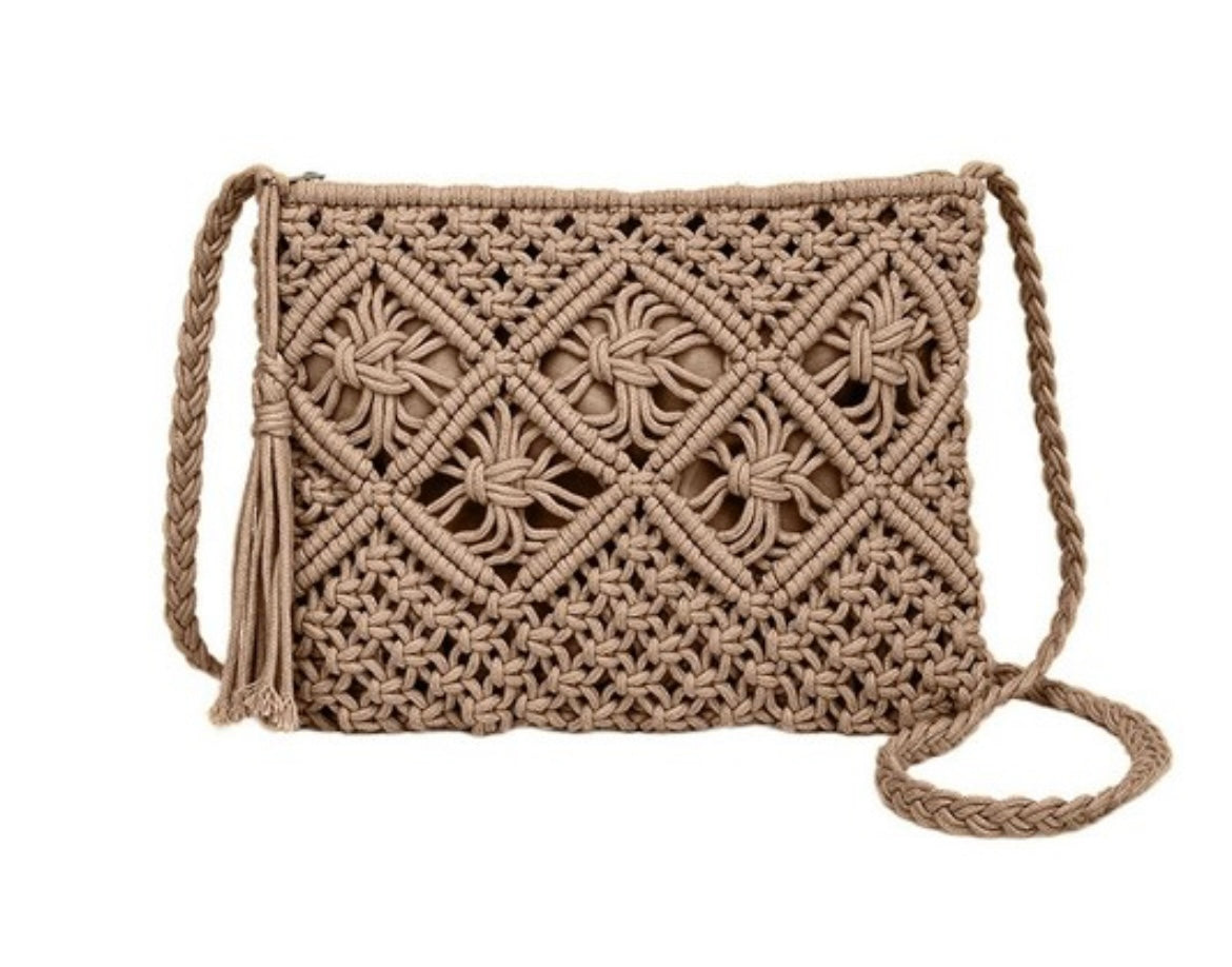 Boho Crochet Purse