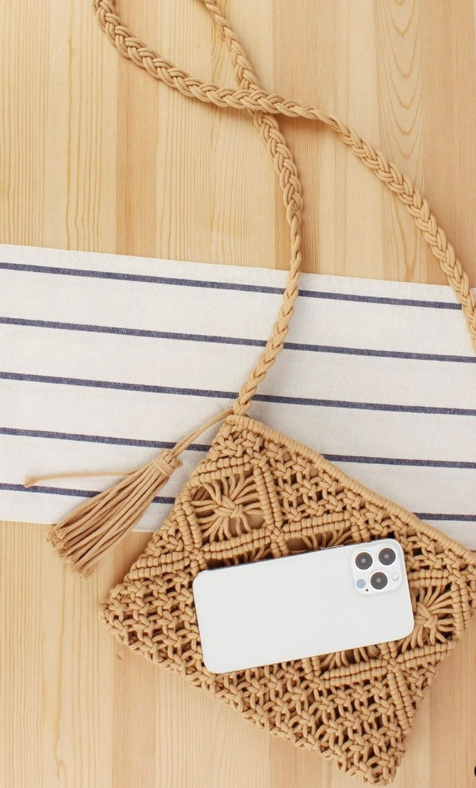 Boho Crochet Purse