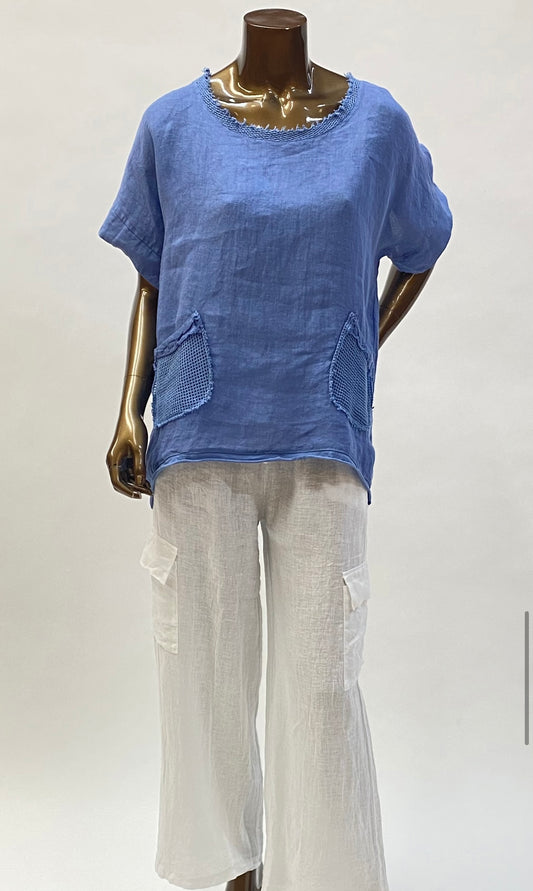 Emily Linen Top