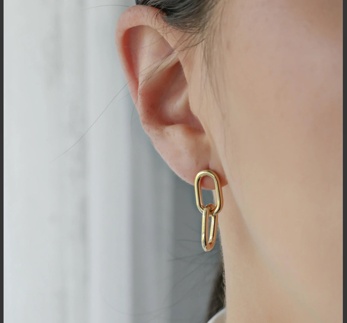 Bold Link Chain Earrings