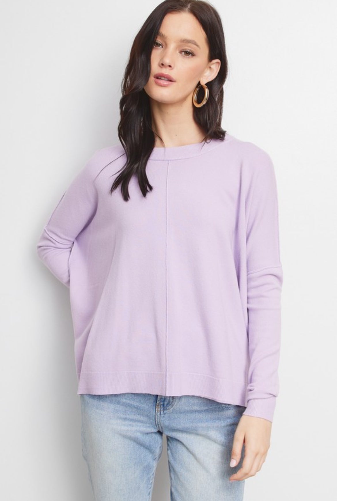 Diana Dolman Long Sleeve Sweater