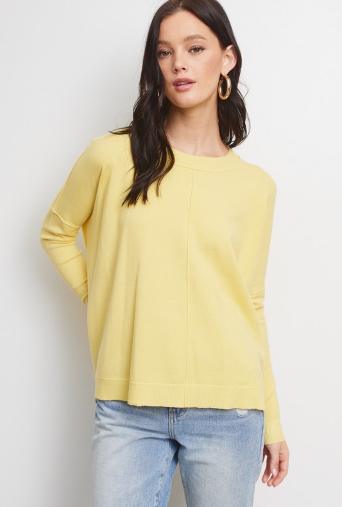 Diana Dolman Long Sleeve Sweater