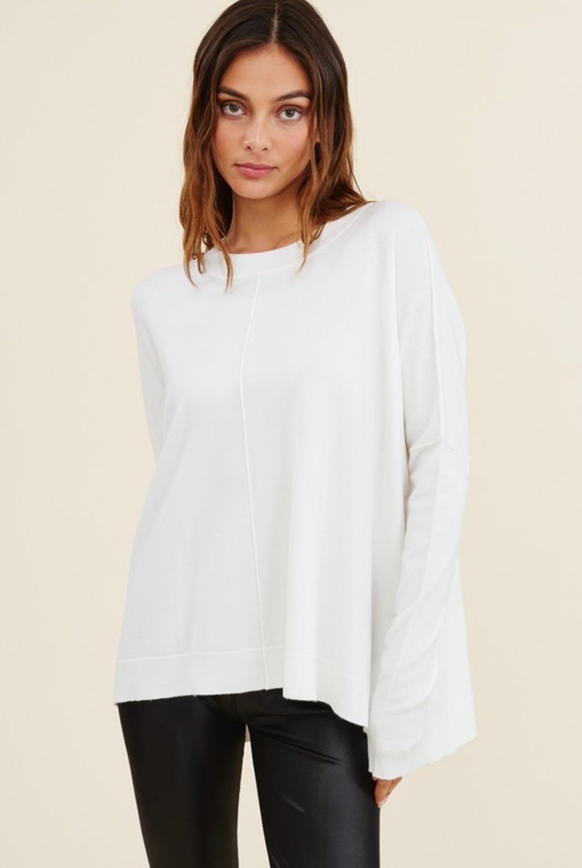 Diana Dolman Long Sleeve Sweater