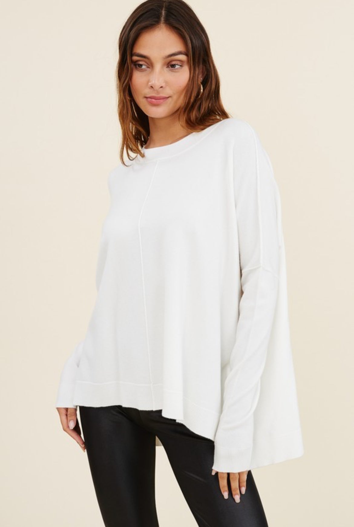 Diana Dolman Long Sleeve Sweater