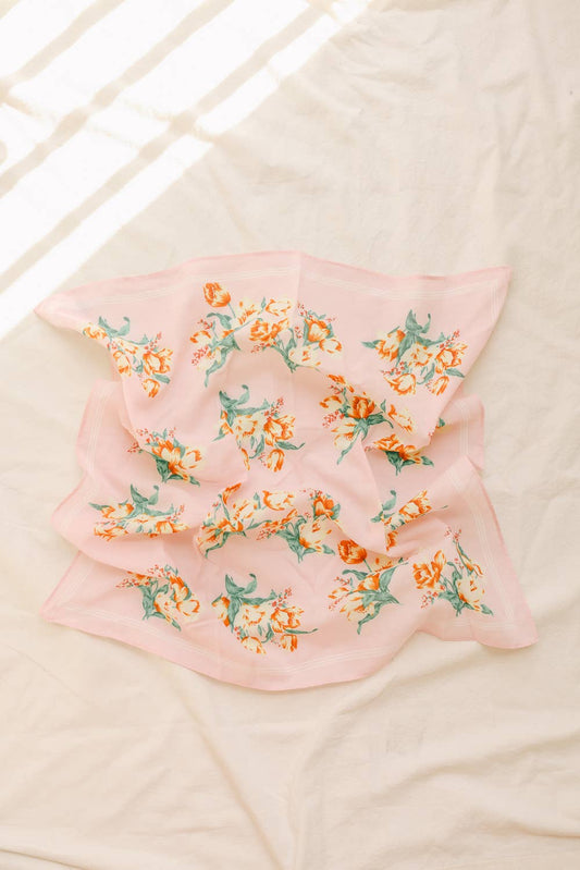 Orchid Flower Bandana