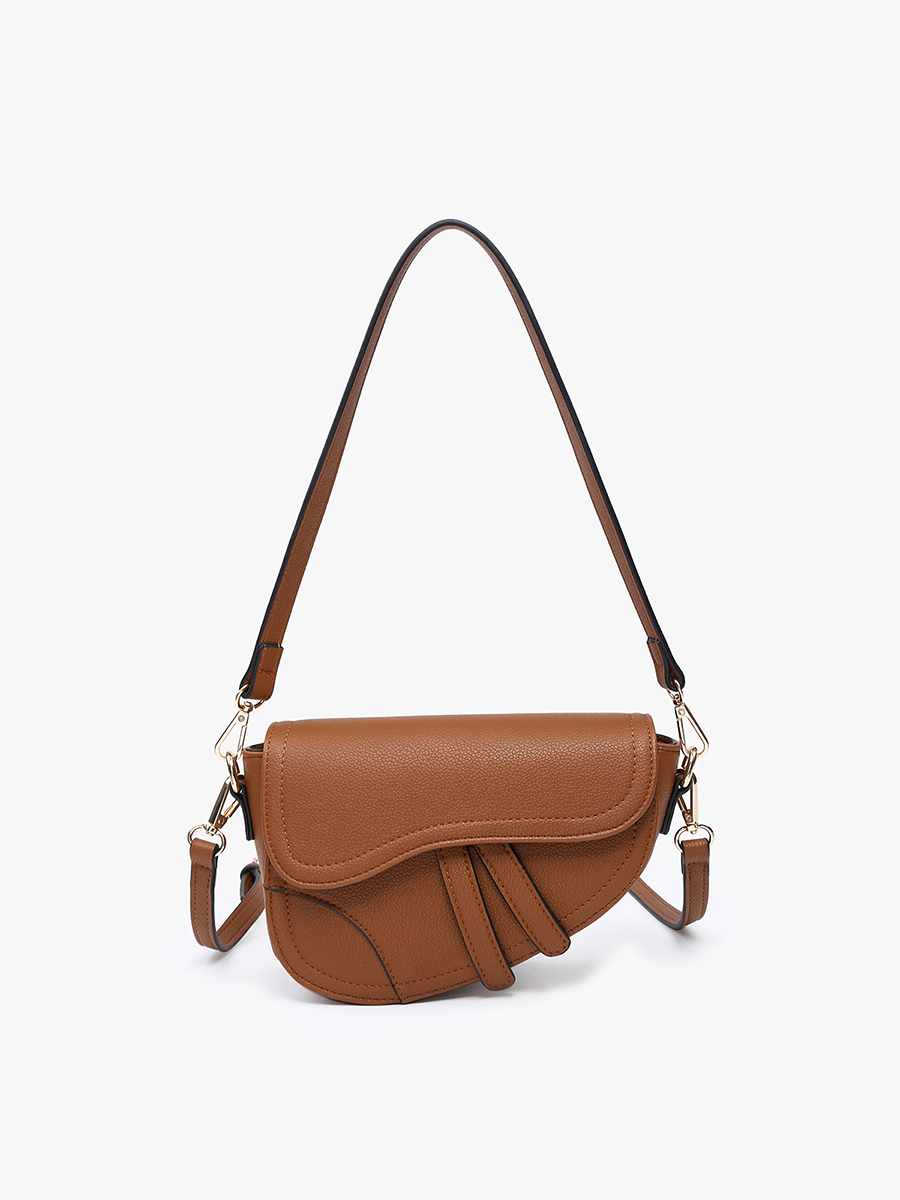 Marisol Asymmetrical Crossbody/Saddle Bag