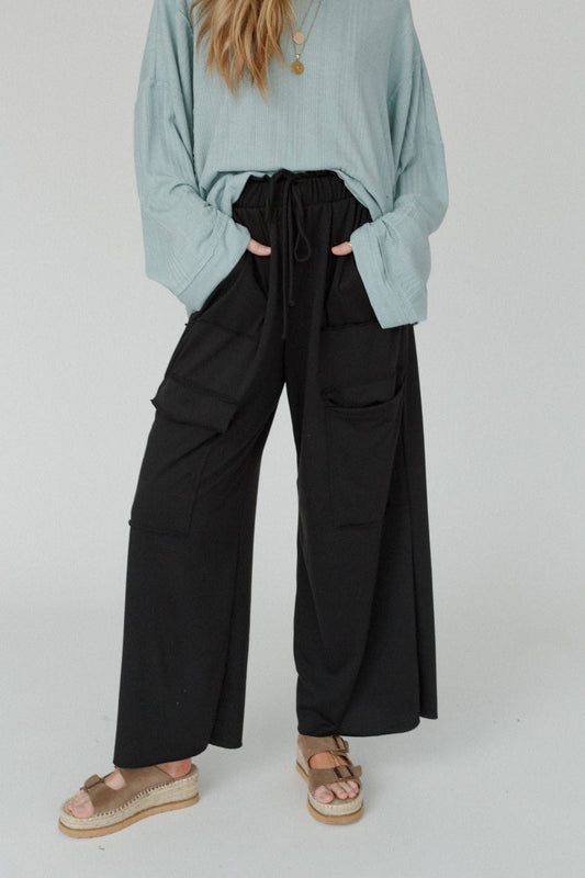 Easy Mornings Wide Leg Pants